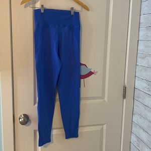 Ribbed detailing leggings